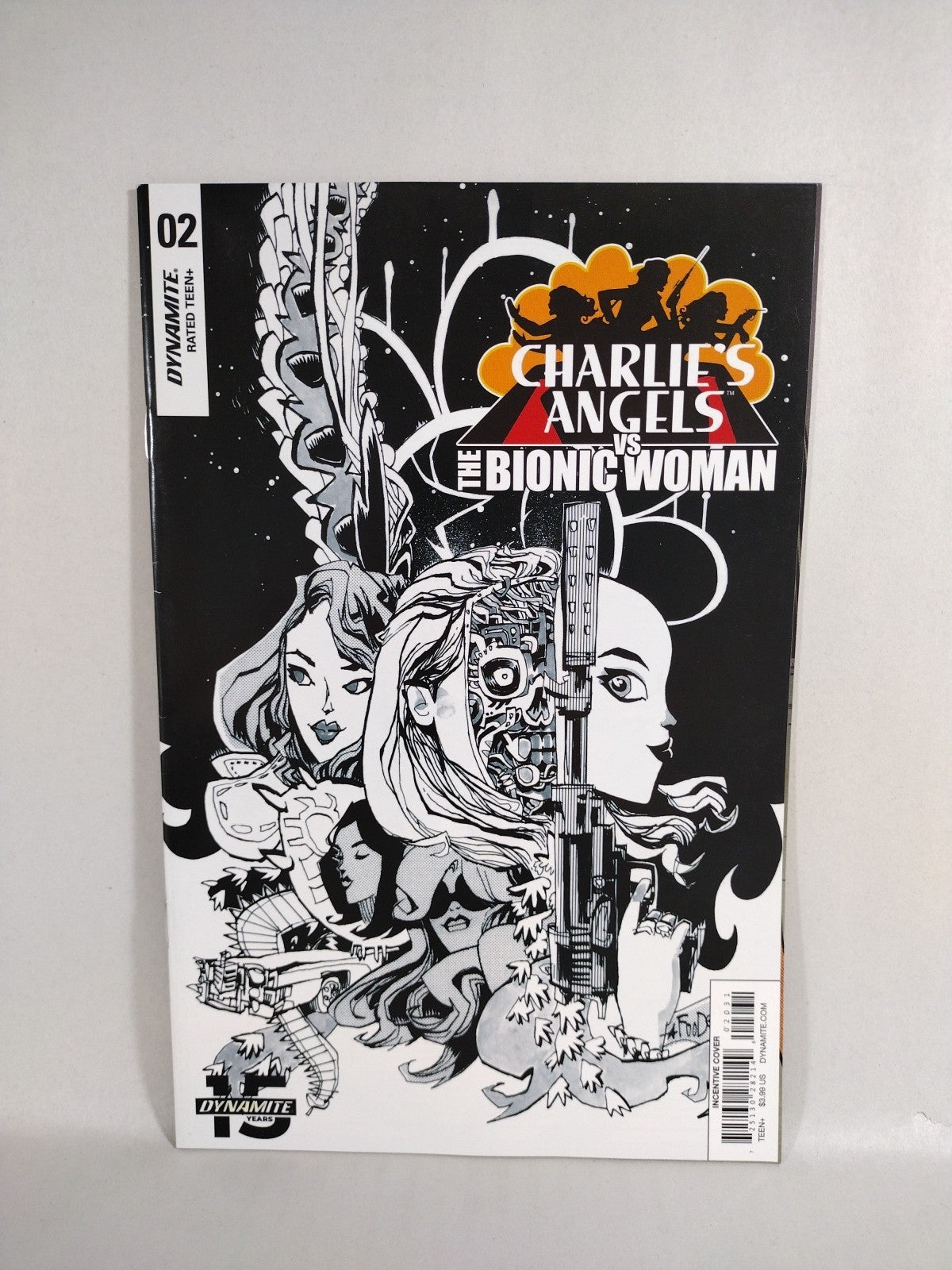 Charlie's Angels Vs Bionic Woman (2019) Dynamite Comic 1:10 Variant Set #1 2 3 