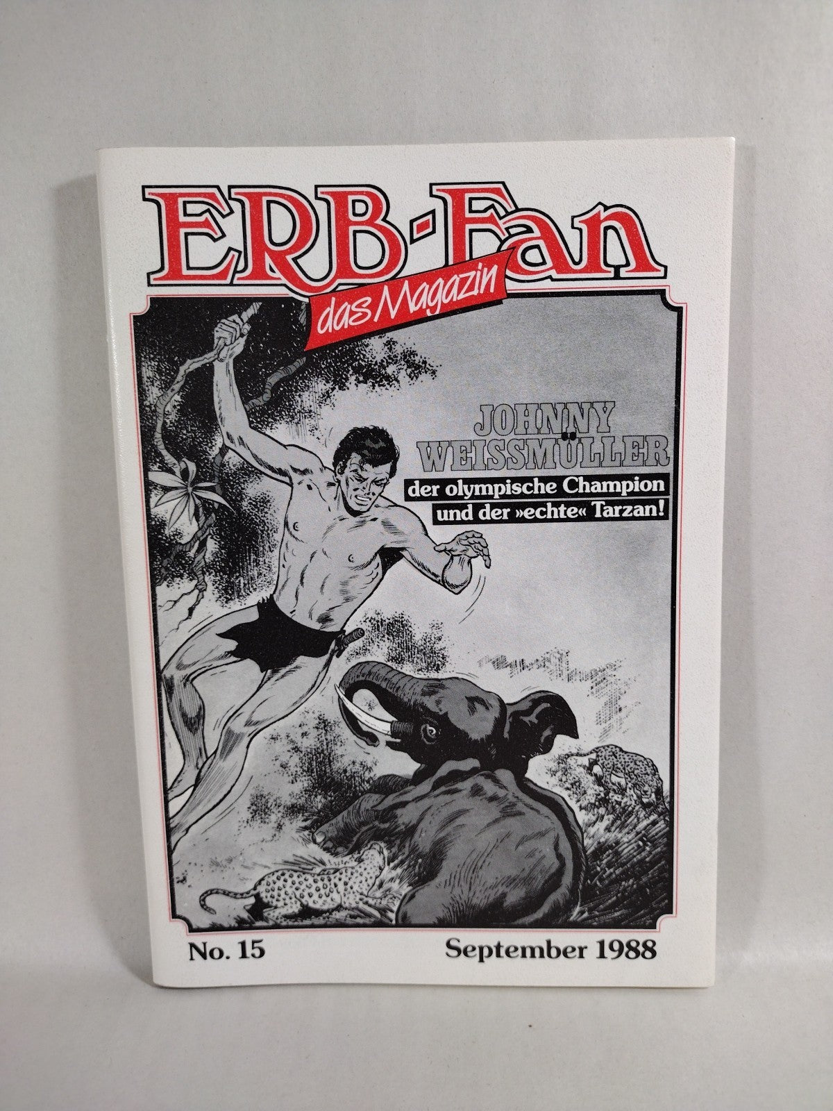 ERB Fan Das Magzin (1988) German Text  Fanzine Lot Set #14 15 Mike Grell Tarzan