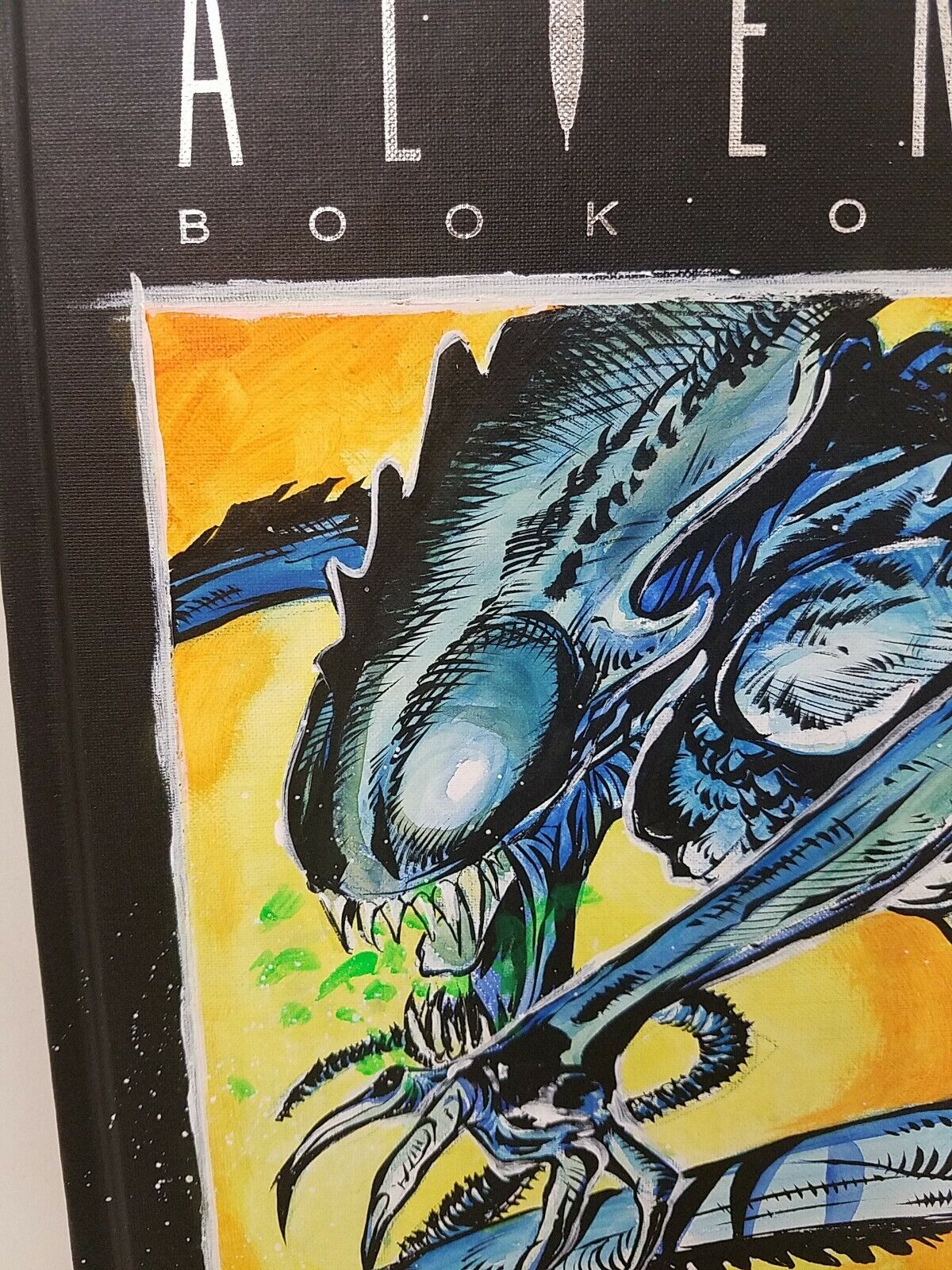 Aliens Book 1 (1990) Dark Horse Hardcover W Original Painted Art Signed DCastr