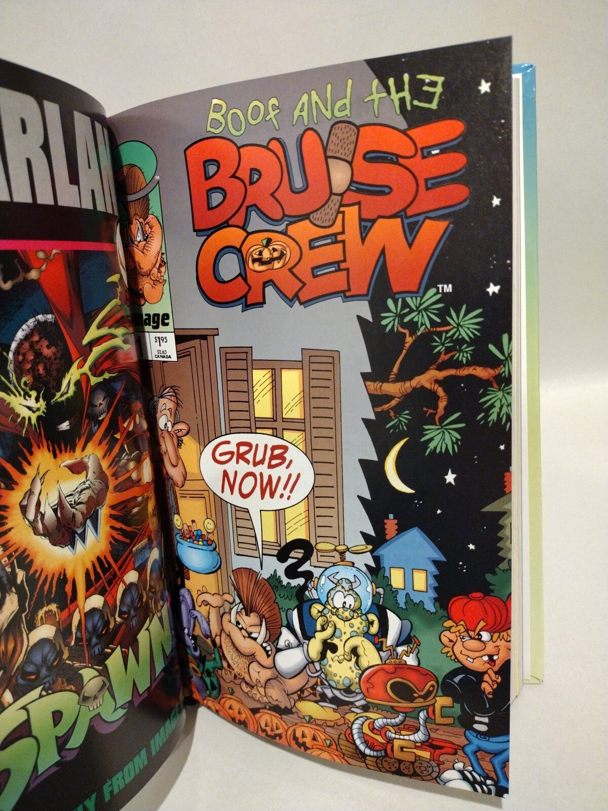 Boof & The Bruise Crew 1994 Complete Collection Custom Bound Image Comic HC ARG