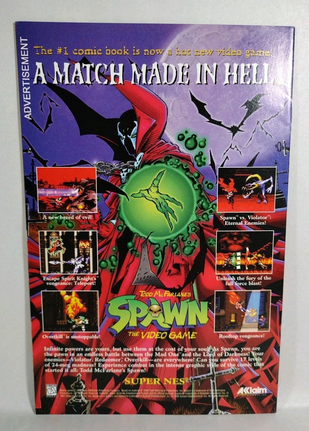 Rune #1 (1995) Vol 2 Malibu Comic Kyle Hotz Tim Vigil Signed Len Kaminski W COA