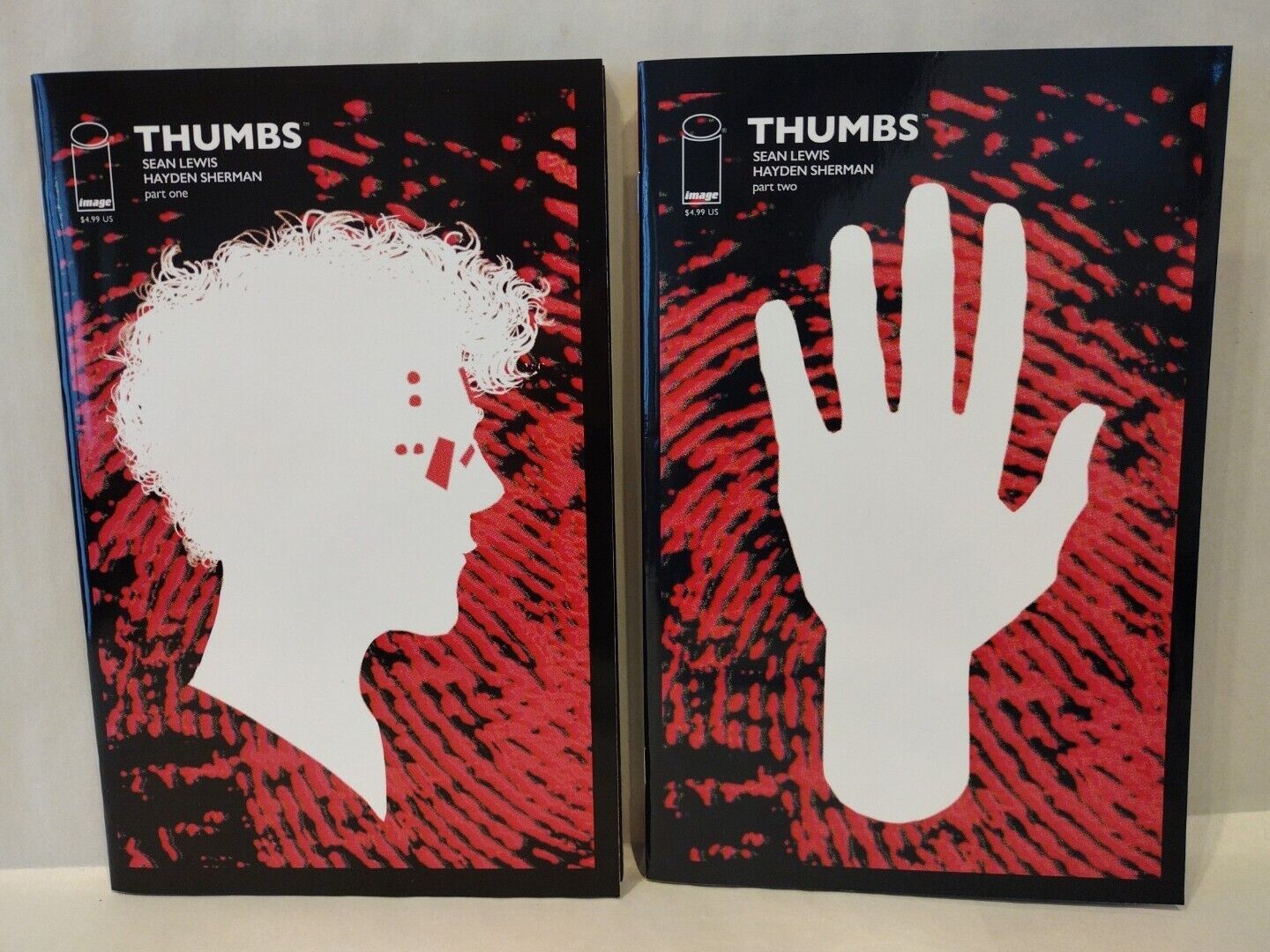 Thumbs #1 & 2 (2019) Image Comic Lot Set Sean Lewis Hayden Sherman 1st print