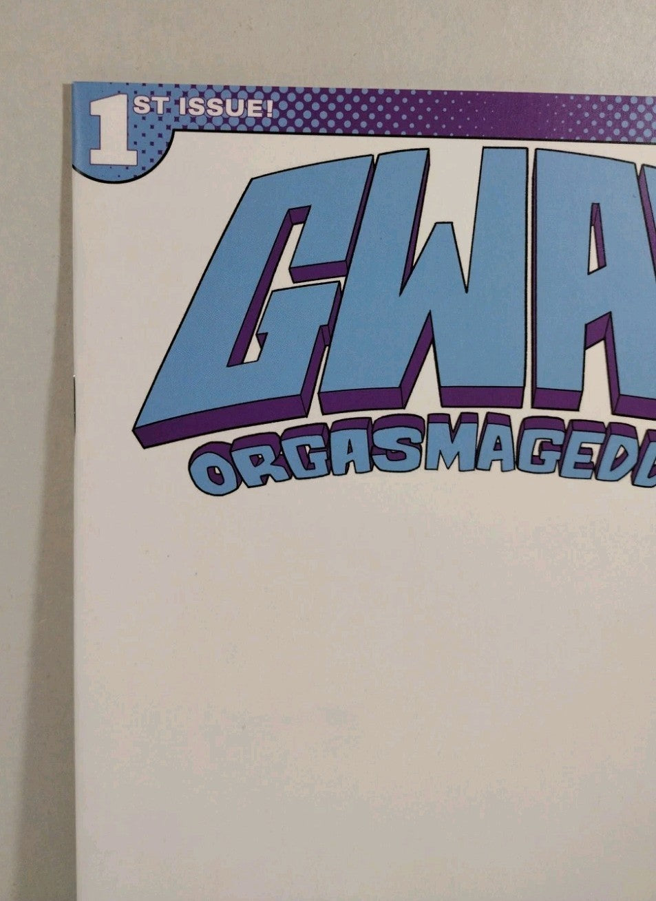 Gwar Orgasmageddon #1 (2017) Dynamite Blank Sketch Cover Comic Variant New NM