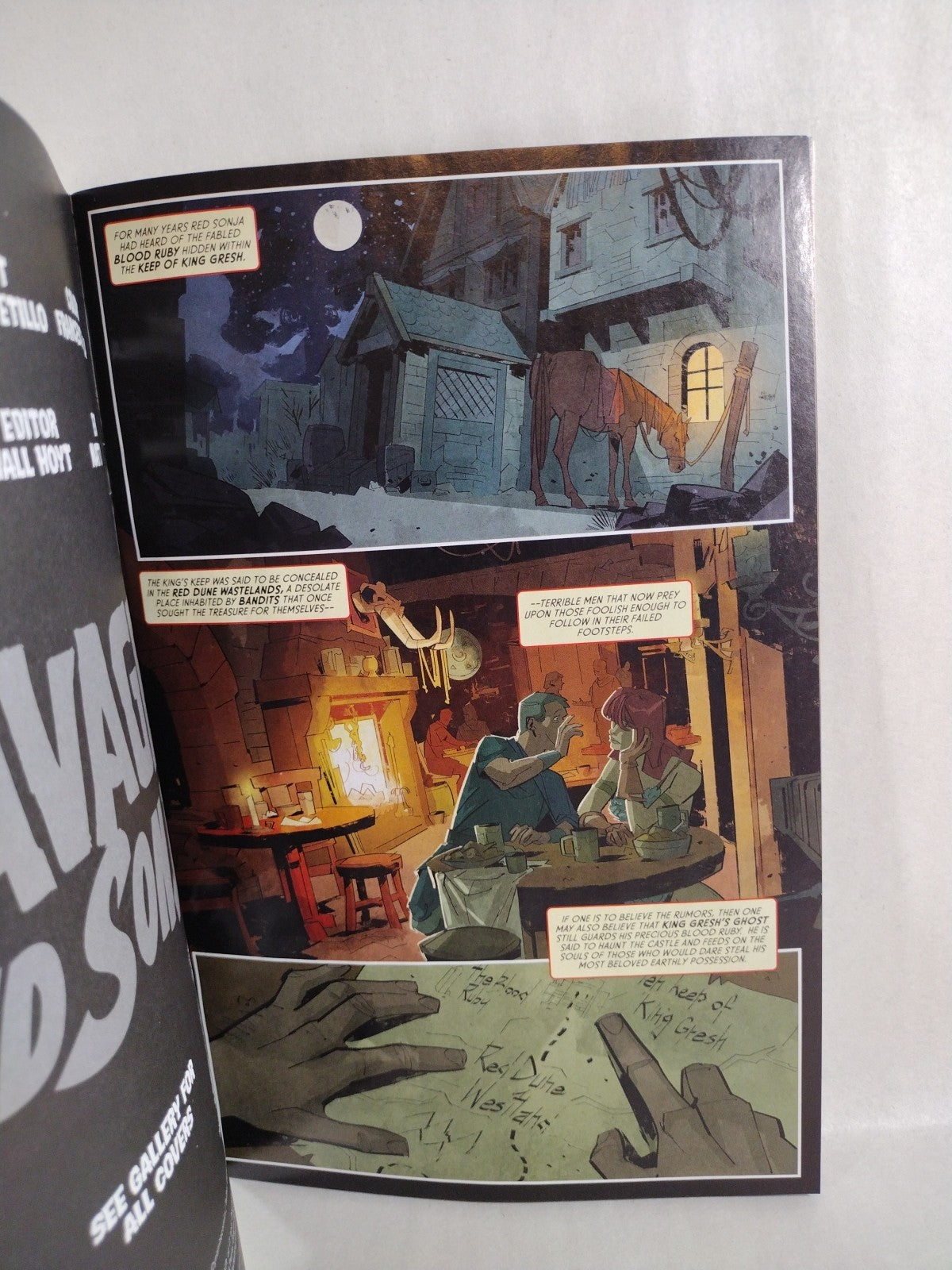 Savage Red Sonja #1 Dynamite Blank Sketch Variant Cover Comic New NM