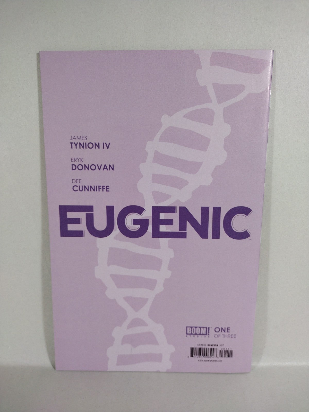 Eugenic (2017) Complete Boom! Studios Comic Set 1 2 3 James Tynion Donovan VF-NM