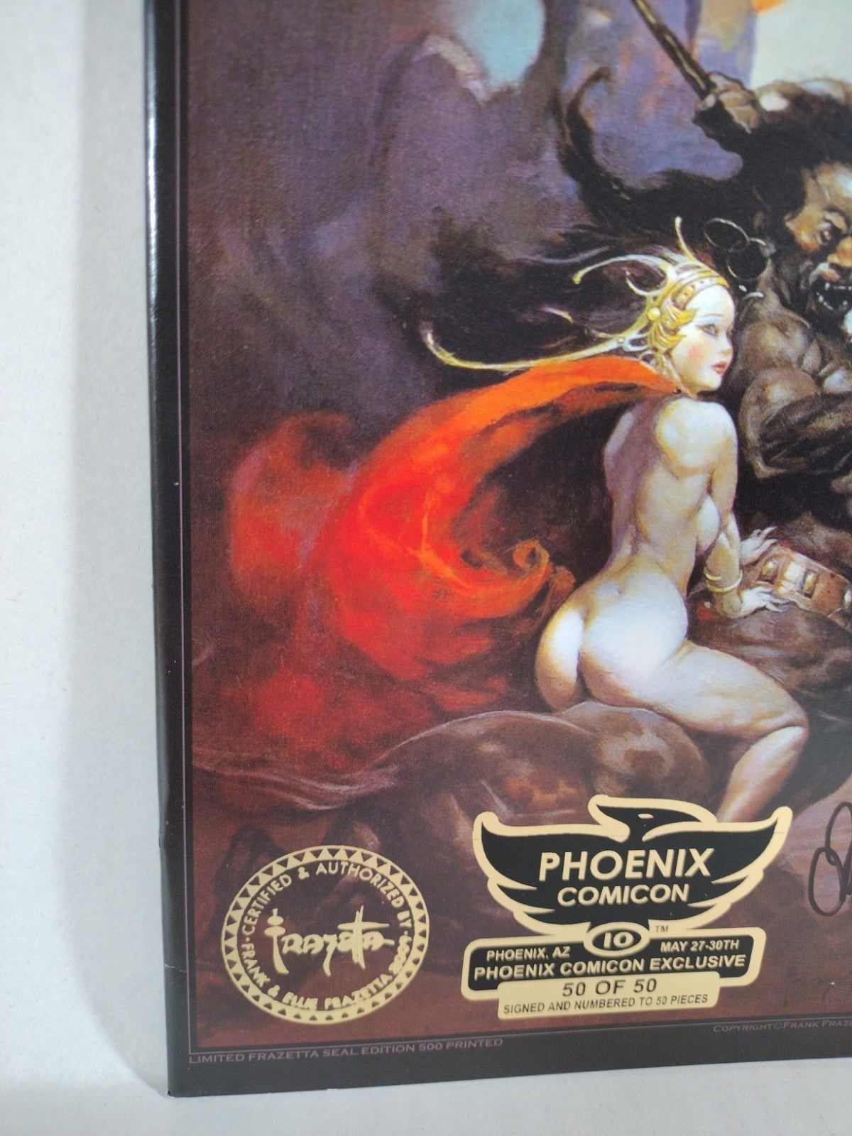 Frank Frazetta Moon Maid #1 Image Comic One Shot Phoenix Exclusive Signed #'d