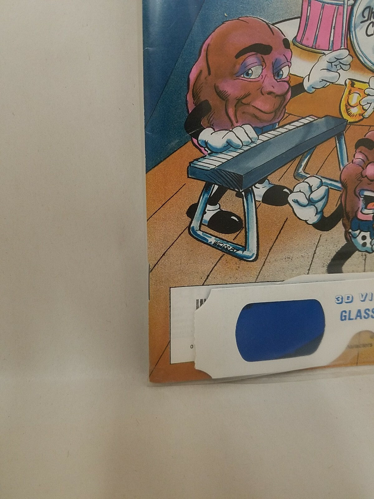 California Raisins 3-D #1 (1987) Comic Sealed W Glasses Blackthorne