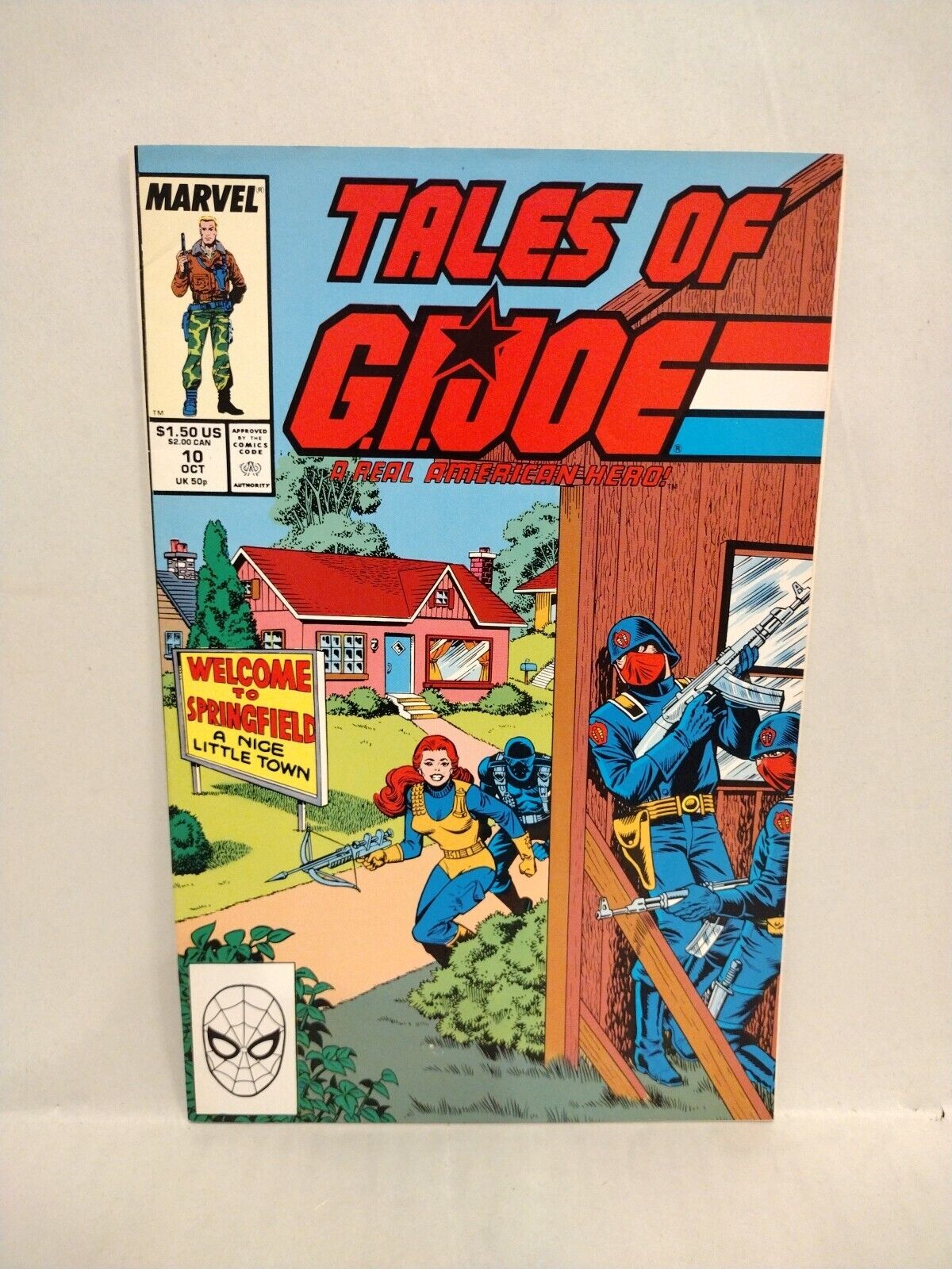 Tales Of The GI Joe (1988) Marvel Comic Lot Set #7 8 9 10 Scarlett Cobra