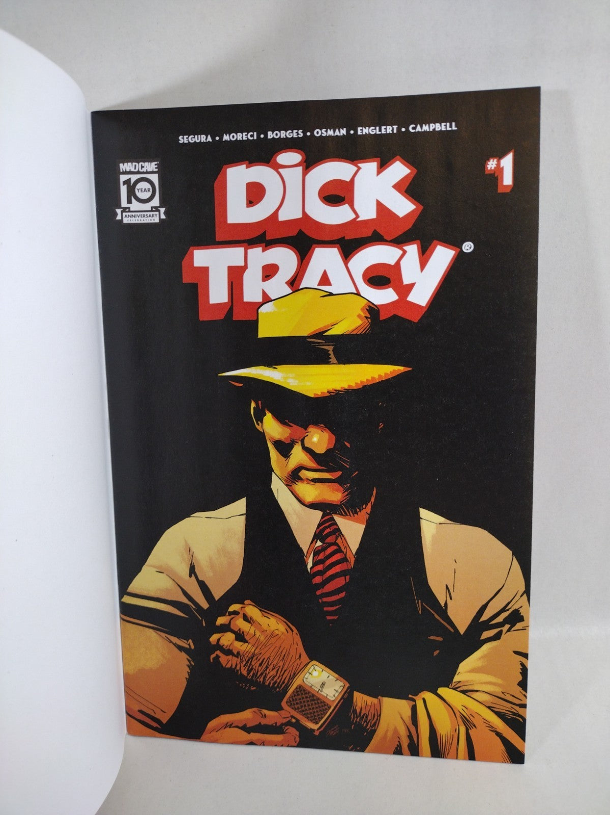 Dick Tracy #1 (2024) Mad Cave Comic Blank Sketch Variant Cover NM