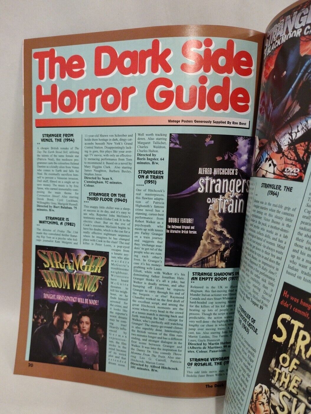 The Dark Side Magazine #107 (2004) Jack Hill Faces Of Death Escape From New York