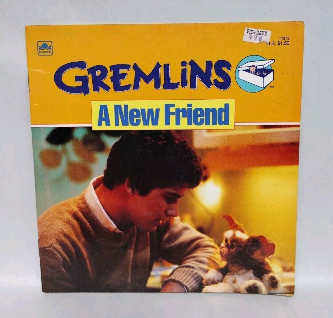 Gizmo And The Gremlins (1984) Story Book 2 3 4 5 W Records + Golden Book Lot