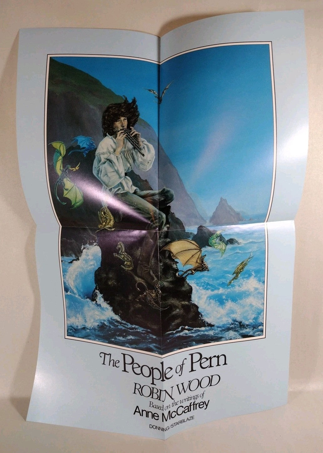 The People of Pern Robin Wood Anne McCaffrey 14x20" Promotional Poster