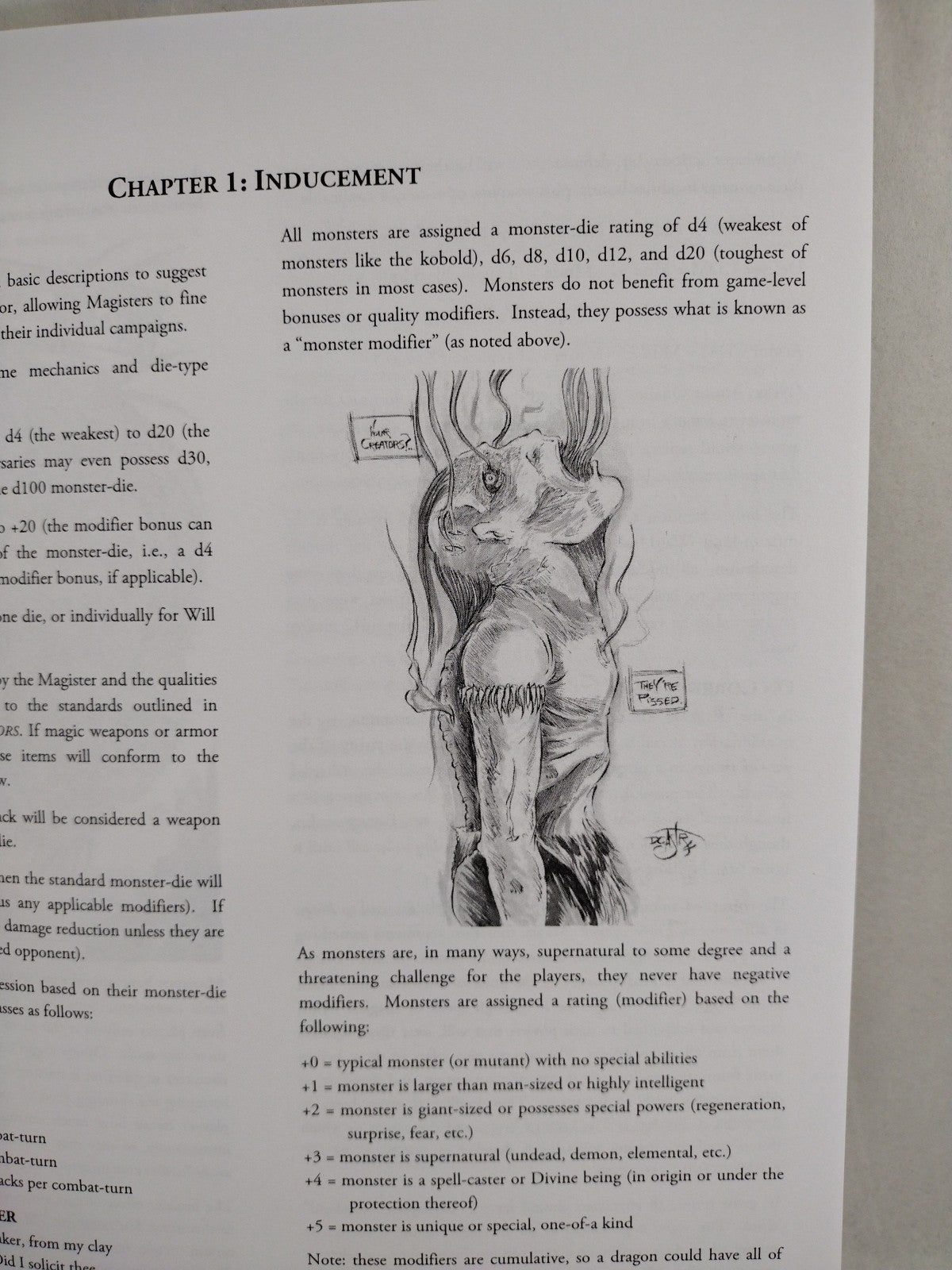 Realms Of Fantasy Monsters & Magic 2015 Sourcebook II w Original Art Mythopoeia
