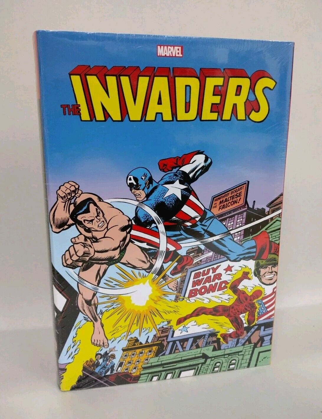 Invaders Omnibus Marvel HC Jack Kirby DM Variant Captain America New Sealed