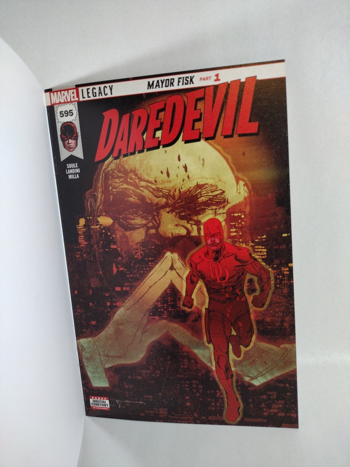 Daredevil #595 (2018) Marvel Blank Sketch Cover Comic New NM