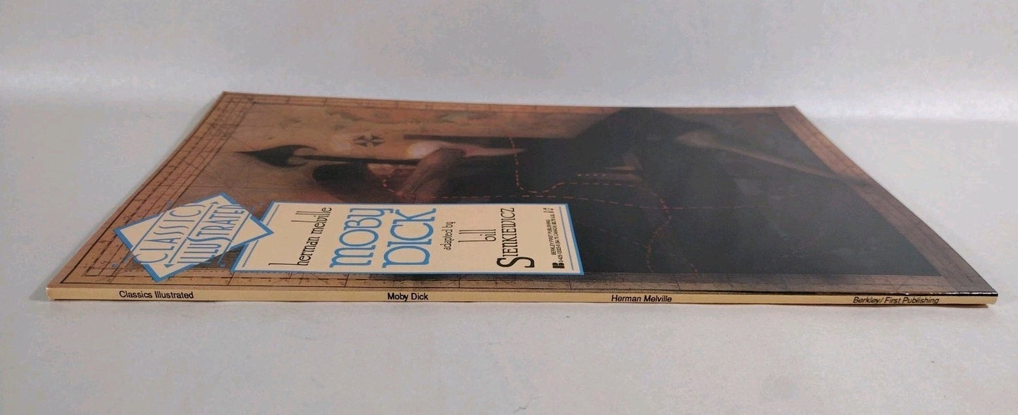 Classics Illustrated #4 (1990) Moby Dick Bill Sienkiwicz Herman Melville Comic