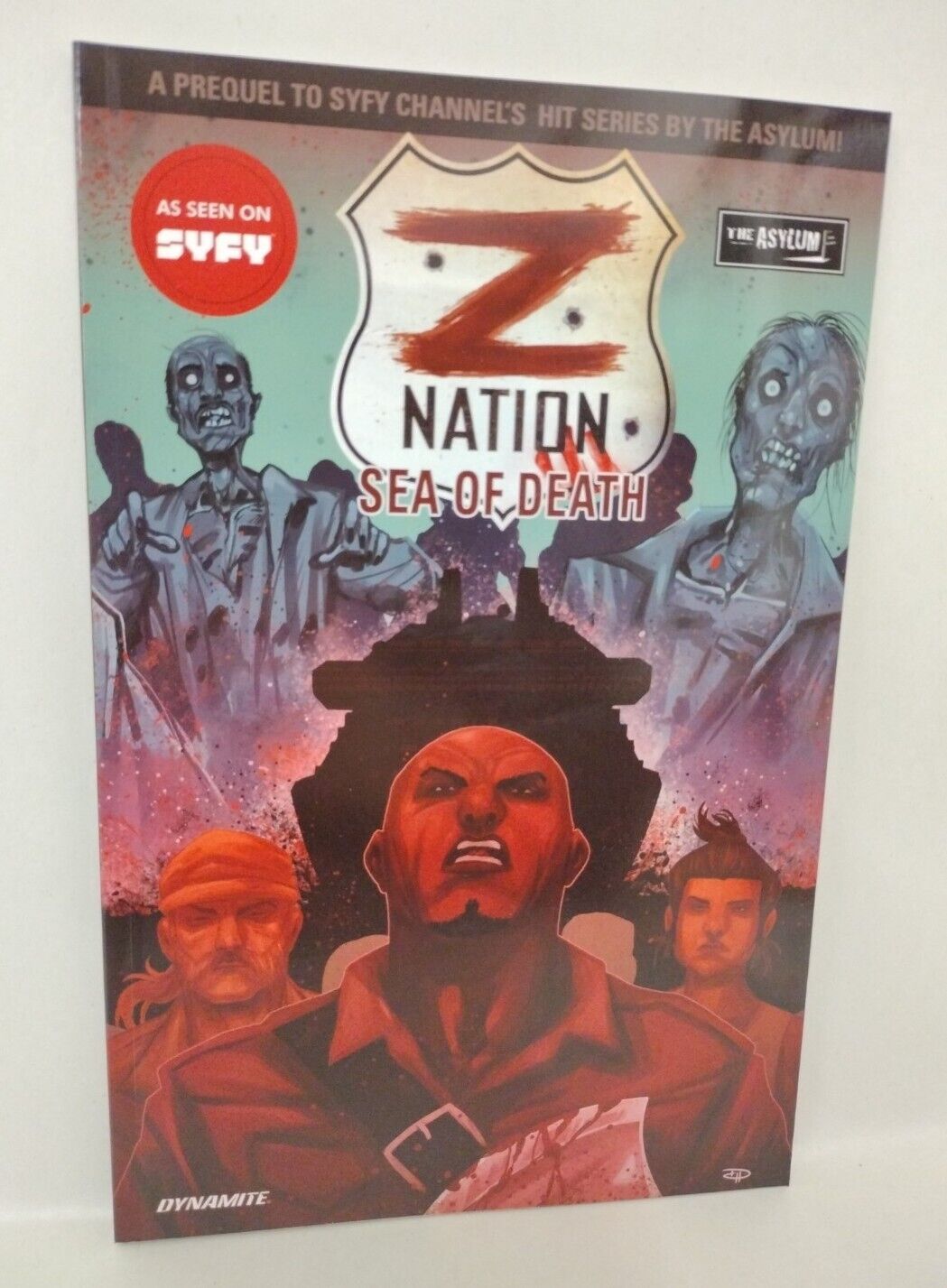 Z Nation Sea of Death Vol 1 (2017) Dynamite Comic TPB SC SyFy Zombie Prequel New