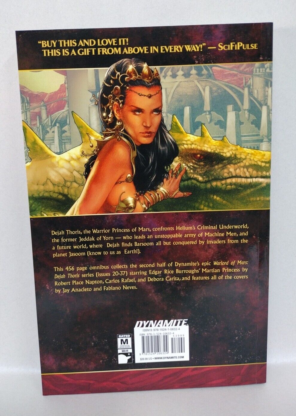 Dejah Thoris Warlord Of Mars Omnibus Vol 2 (2018) Dynamite Comic TPB SC New 