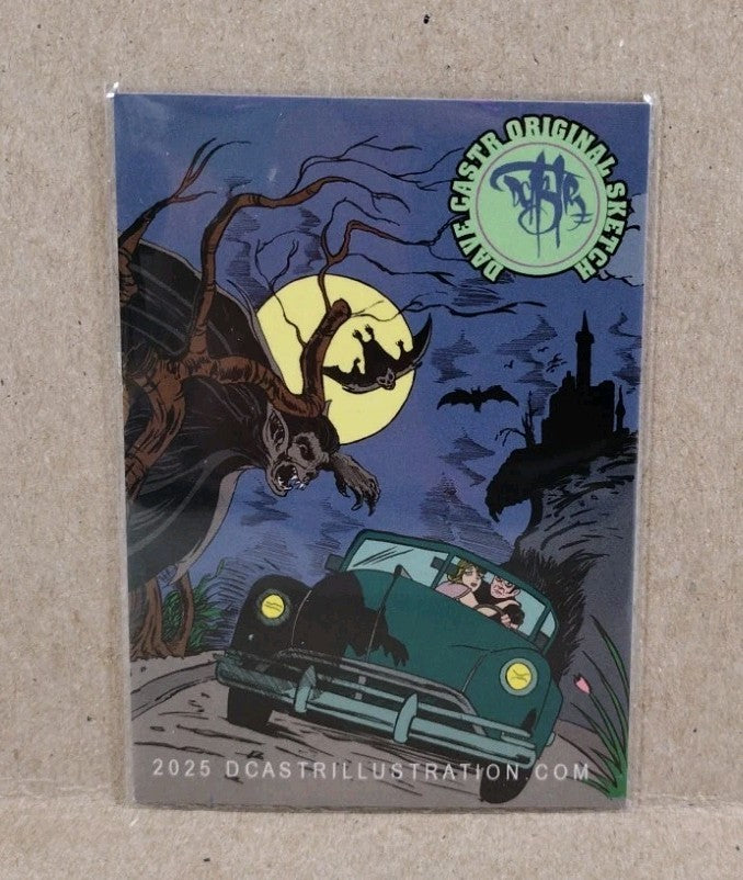 Dave Castr Crusin (2025) OAC Sketch Card W Original Marvel Multiple Man Art 