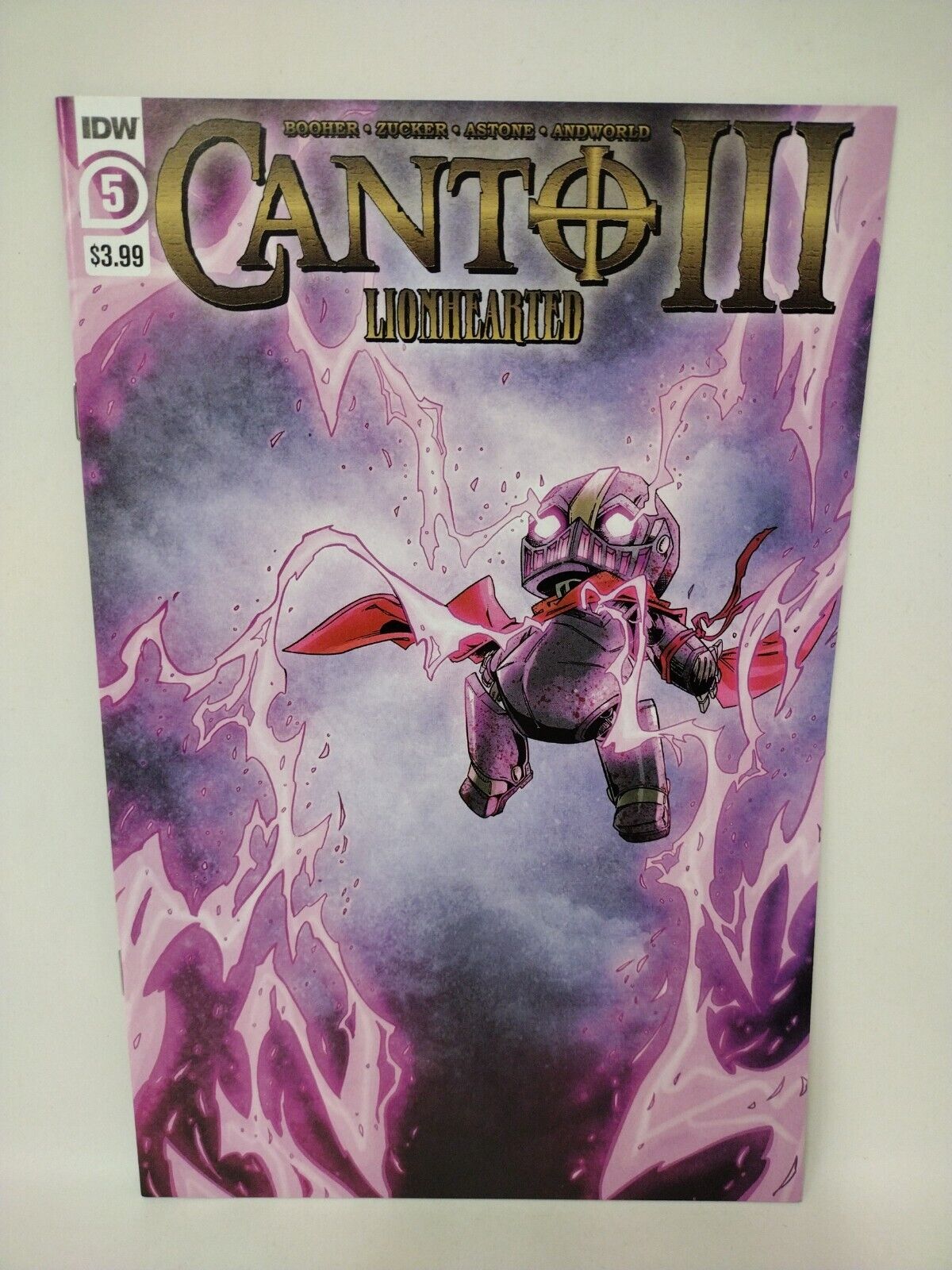 Canto III Lionhearted (2021) IDW Comic Lot Set #4 5 6 Last Issues Booher Zucker