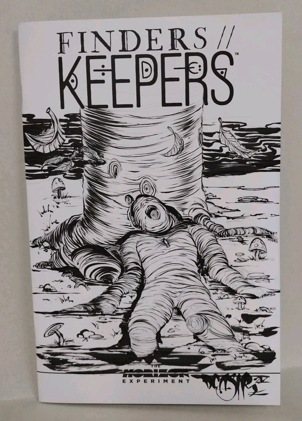 Finders Keepers 1 2025 Horizon Image Comic Sketch Variant W Original DCastr Art