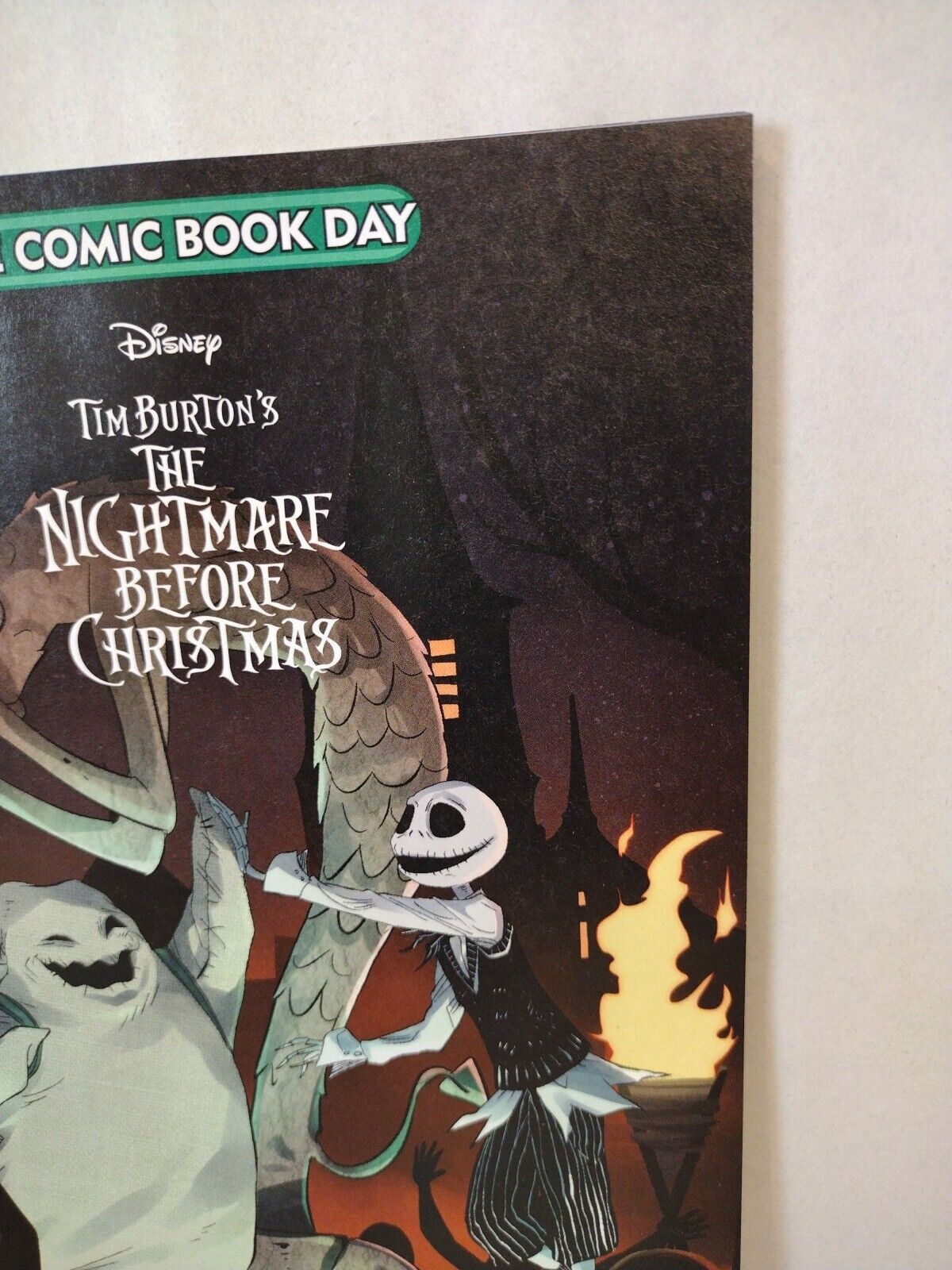 Nightmare Before Christmas Battle For Pumpkin King FCBD Free Comic Book Day NM