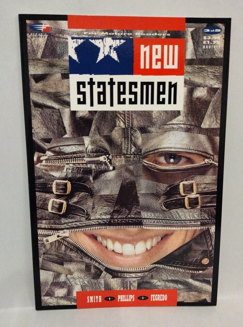 New Statesmen (1989) Complete Fleetway Comic Set #1 2 3 4 5 Jim Baikie J Smith