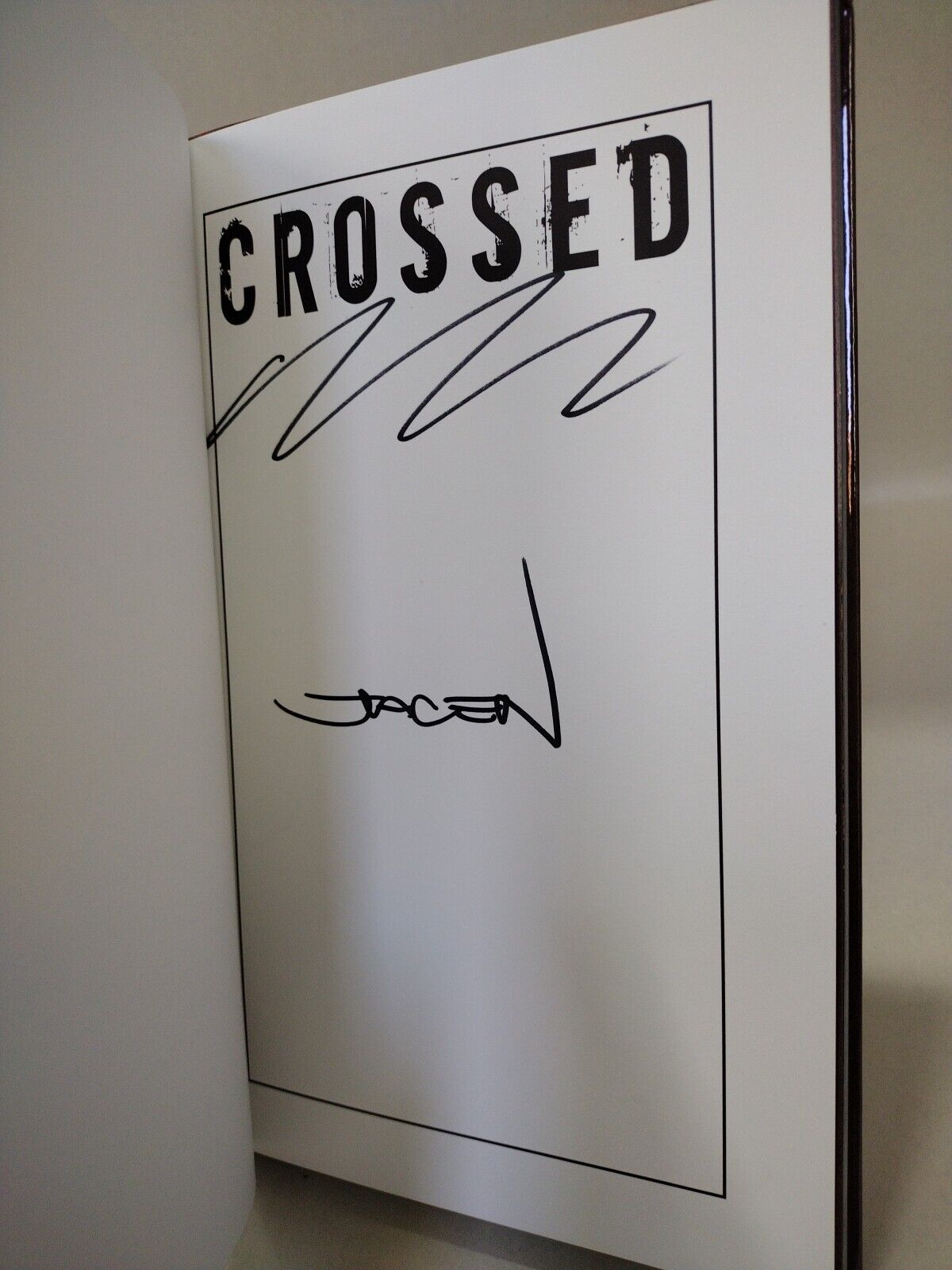 Crossed Vol 1 (2010) Avatar HC Signed Edition Jacen Burrows Garth Ennis New