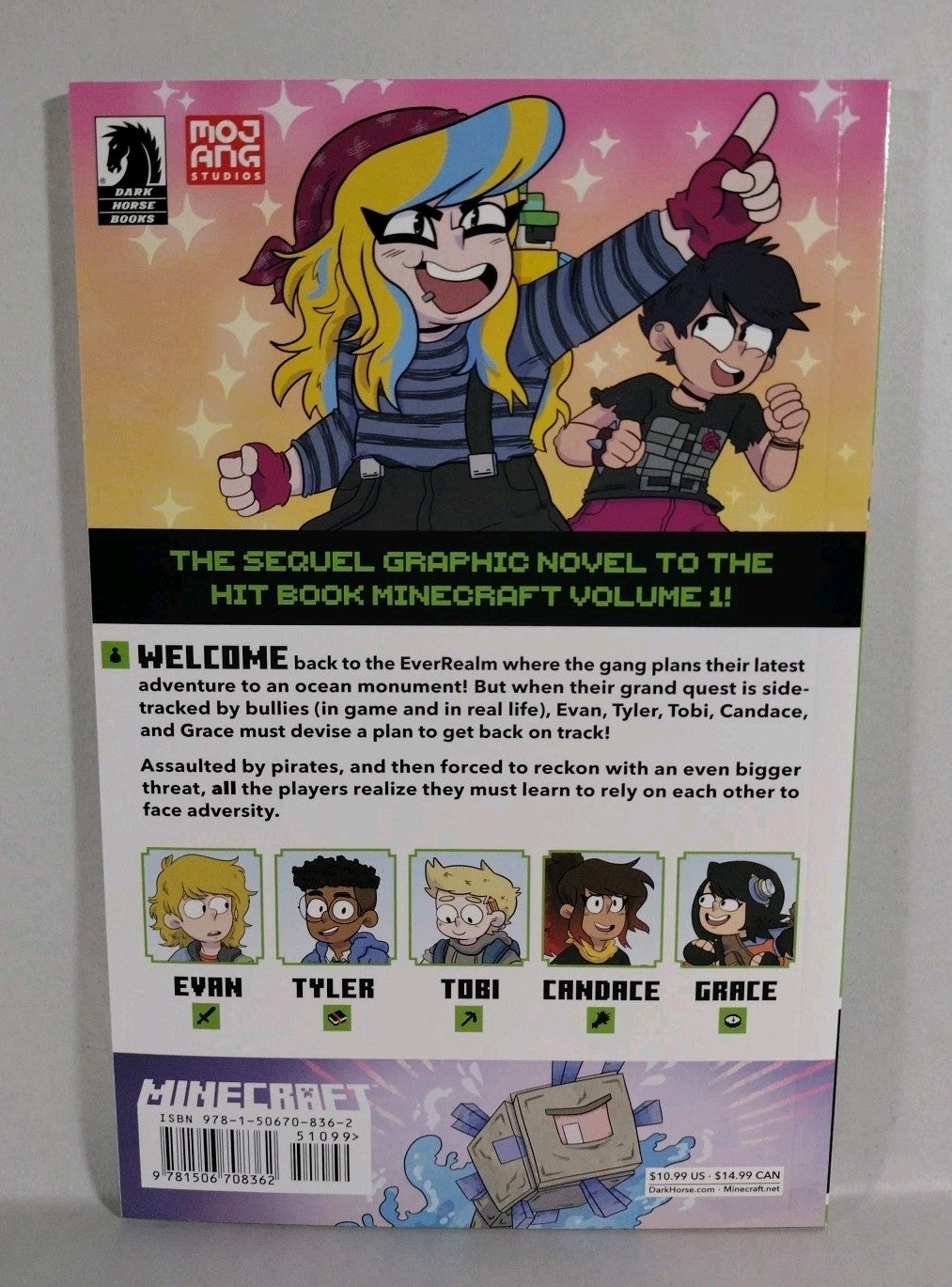 Minecraft (2021) Dark Horse Lot Vol 1 2 3 TPB SC SFÉ R Monster Sarah Graley New