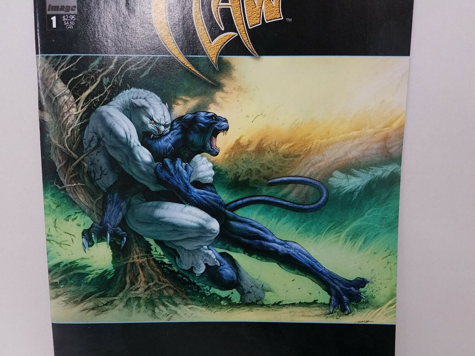 Stan Winston Realm Of The Claw / Mutant Earth #1 (2002) Flip Image Comic