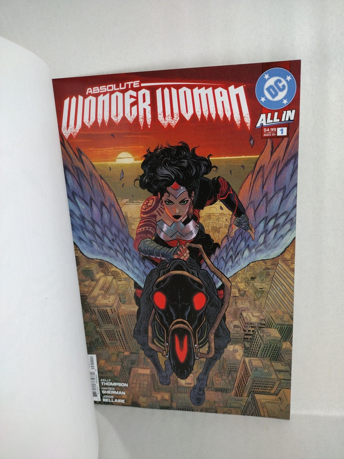 Absolute Wonder Woman 1 (2024) DC Comic Sketch Variant Cvr W Original DCastr Art