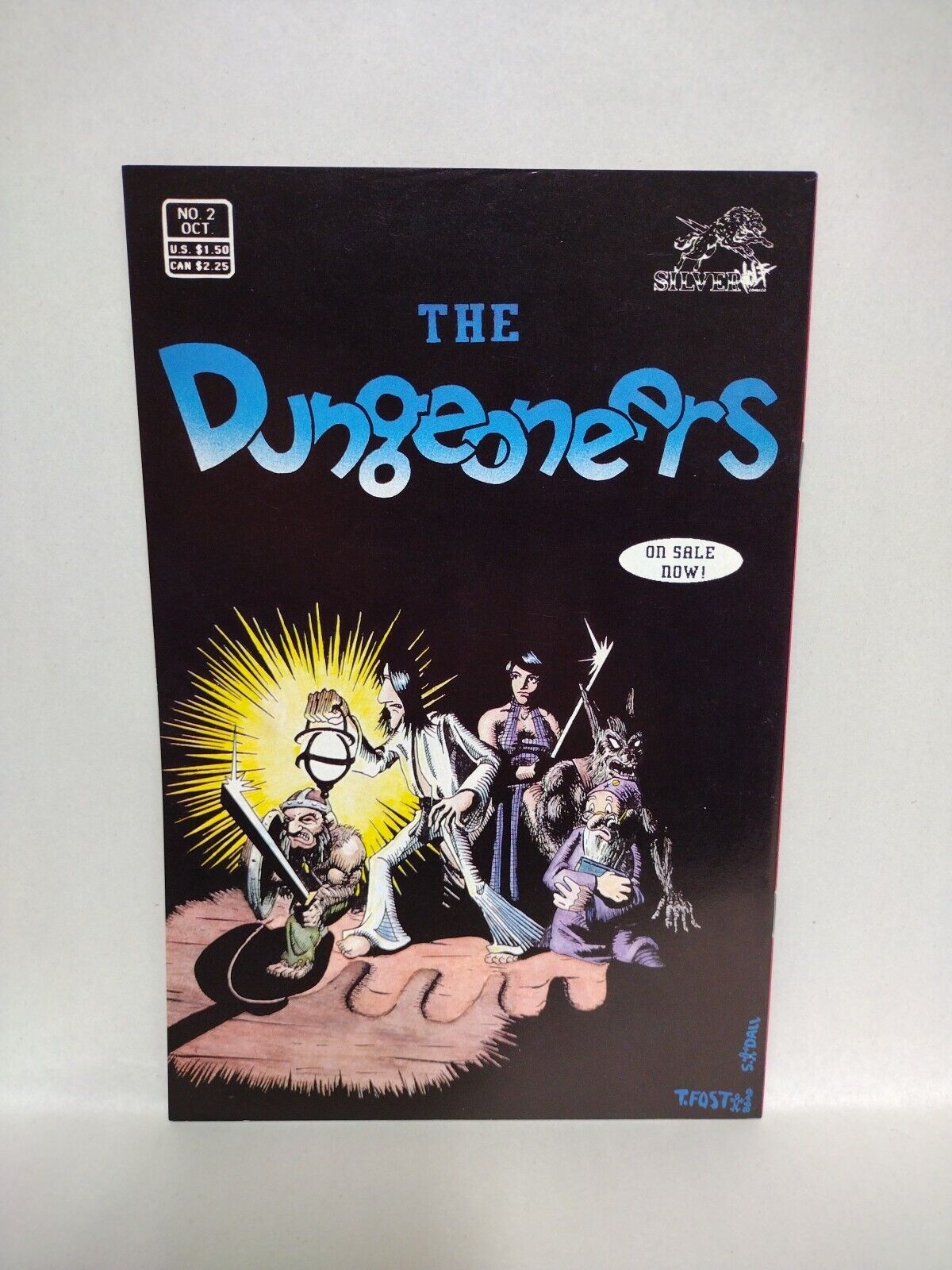 Dragon Quest (1986) #1 & 2 Complete Silverwolf Comic Set Tim Vigil Art