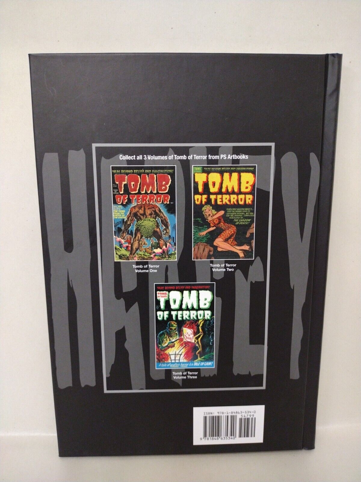 Tomb Of Terror Vol 2 Hardcover Harvey Horrors PS Artbooks Signed Jeff Gelb New