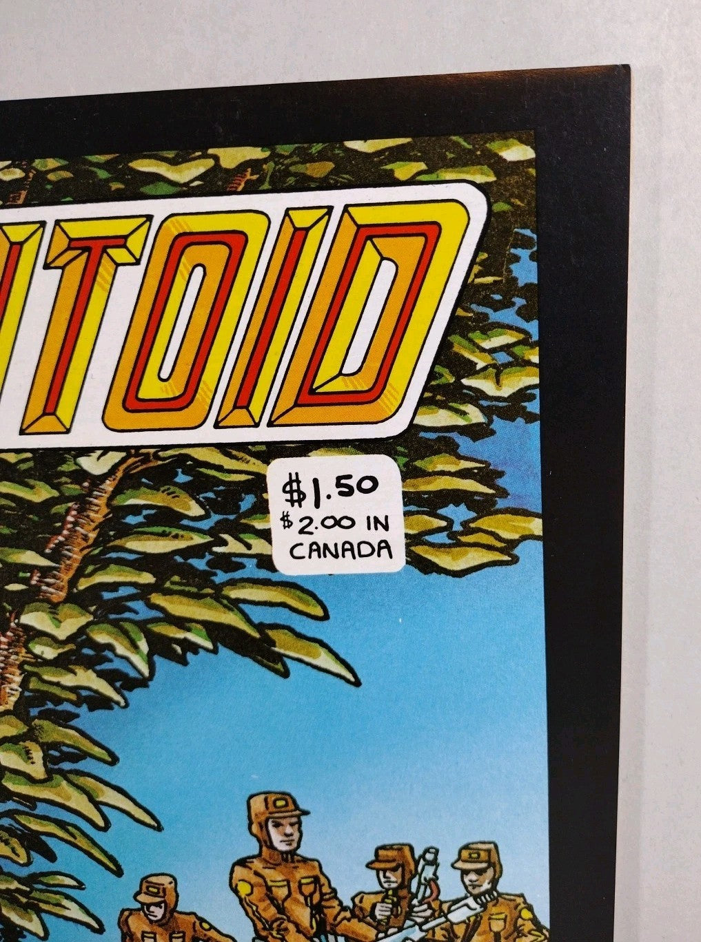 Fugitoid #1 (1985) Mirage Magazine Comic TMNT Triceritons 1st Appearance VF-NM
