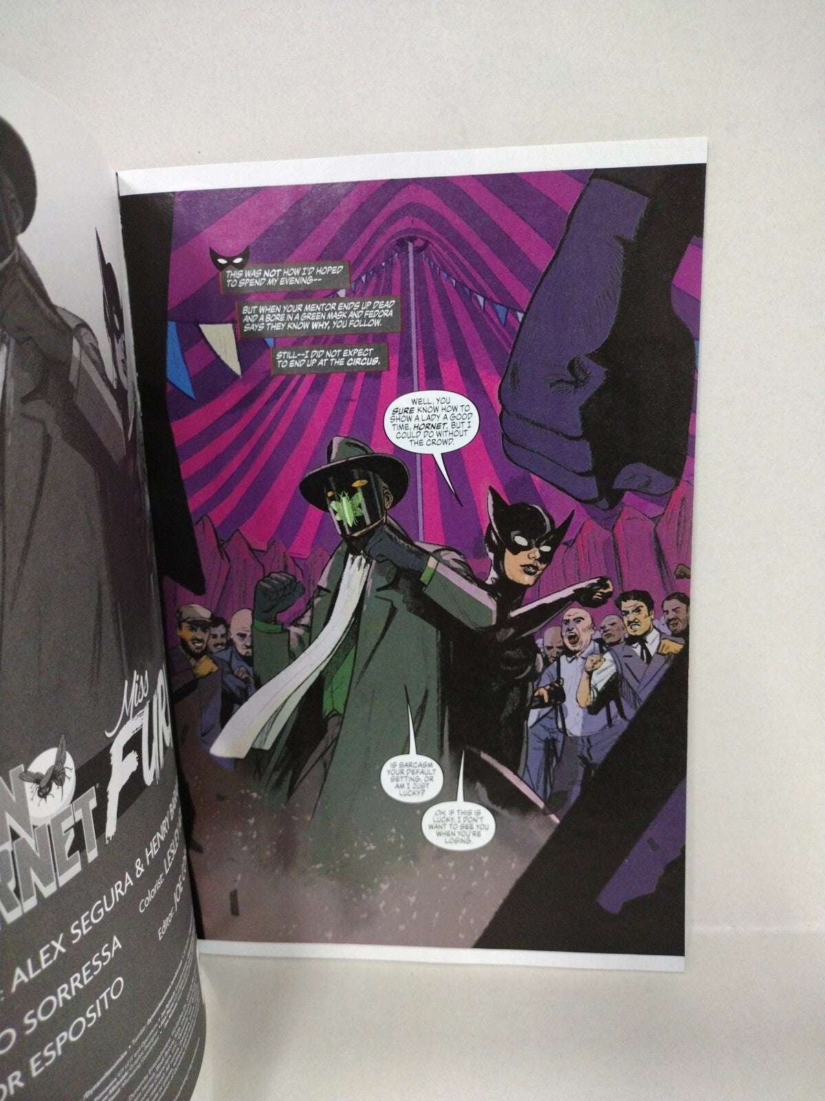 Green Hornet Miss Fury #1 Dynamite 2025 Sketch Cover W Original DCastr Art