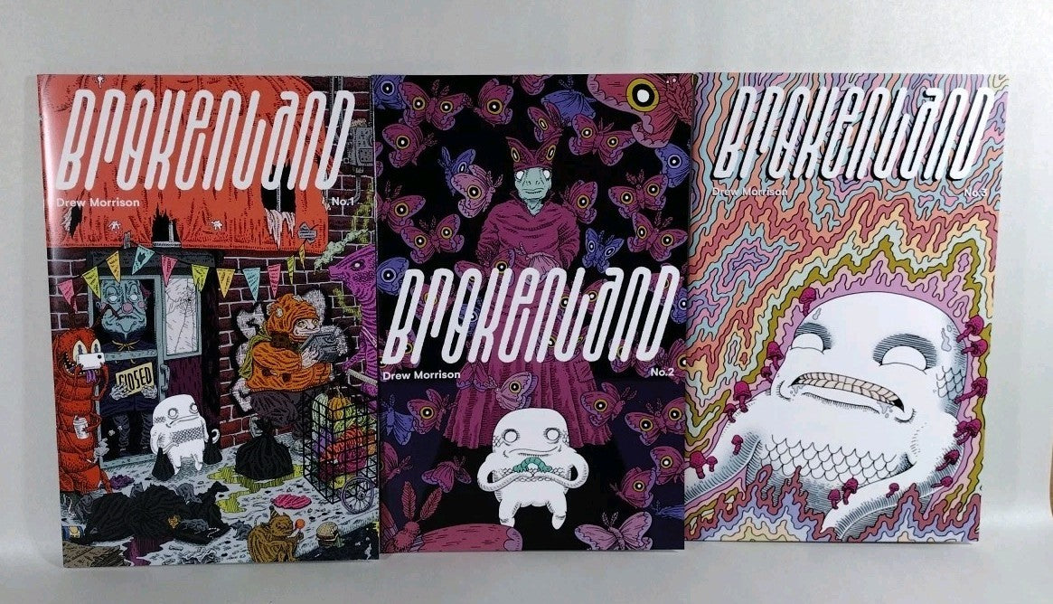 Brokenland (2019) Drew Morrison Comic Lot Set 1 2 3 Meeso VF-NM