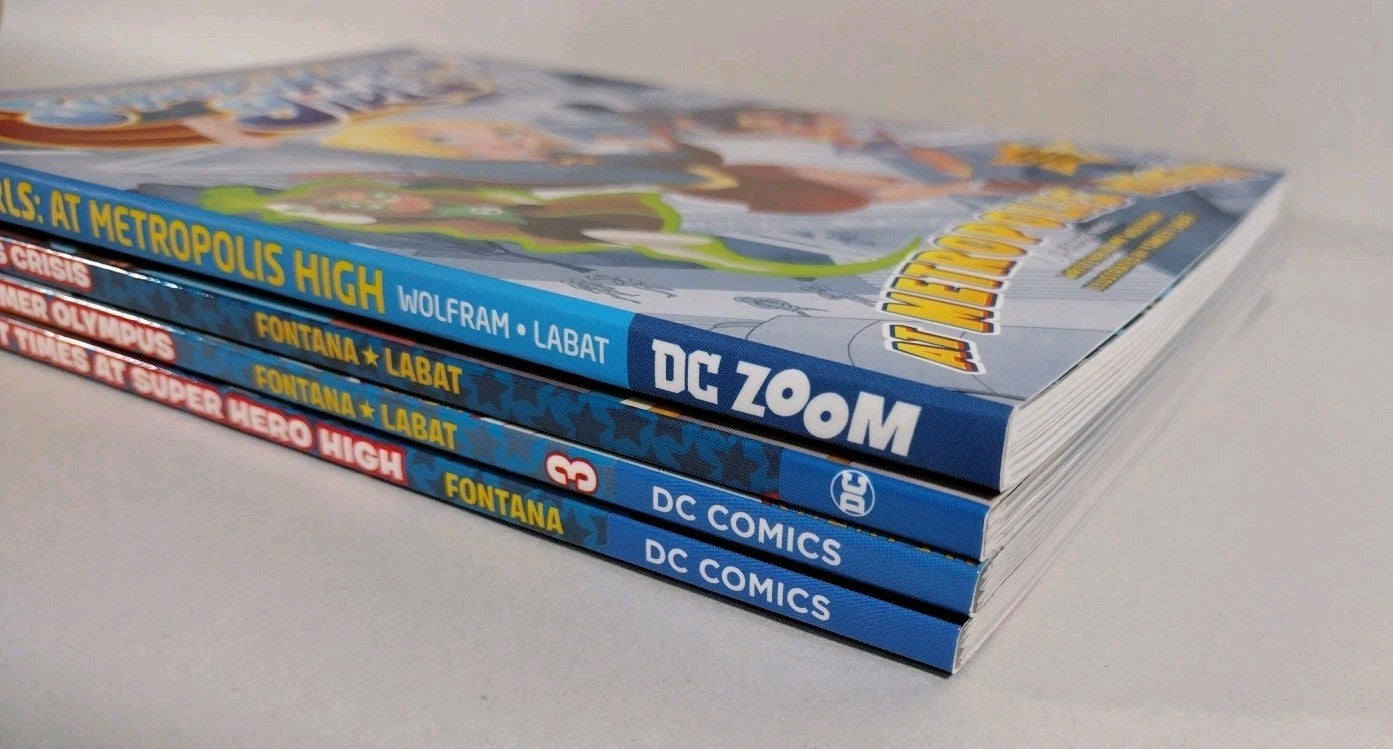 DC Superhero Girls (2016) TPB SC Set of 4 New 