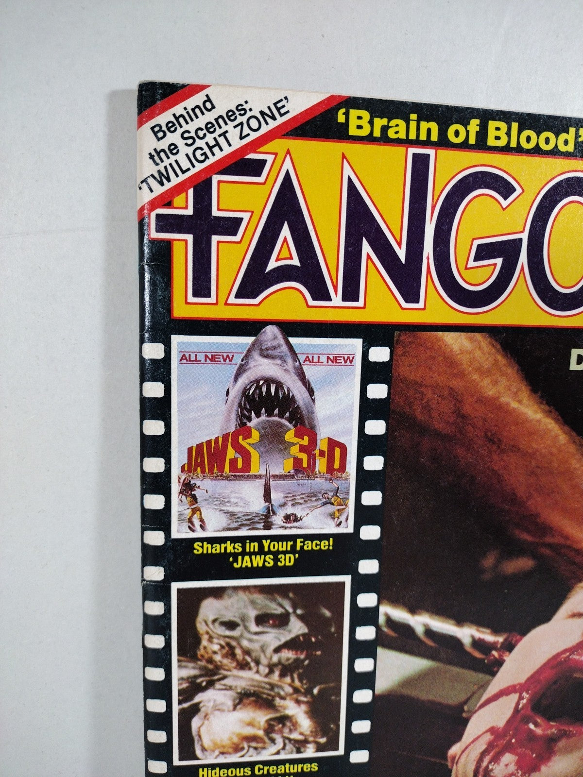Fangoria Magazine 29 (1983) American Werewolf In London Poster Twilight Zone VF