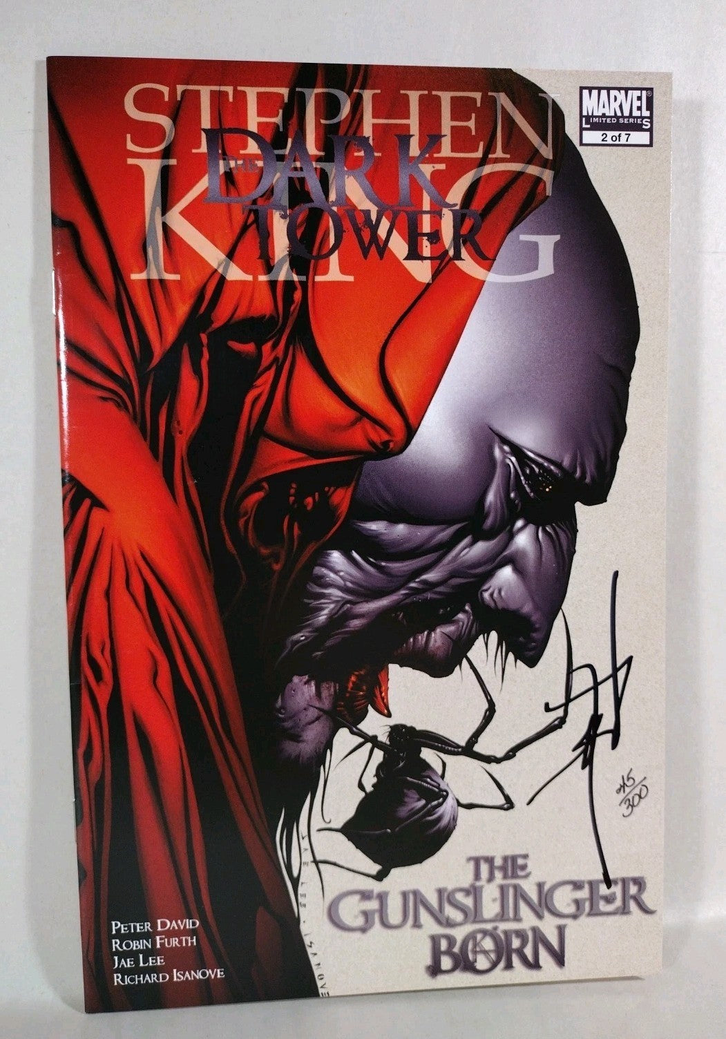 Dark Tower Gunslinger Born #2 (2007) Marvel Comic Signed Jae Lee DF COA 45/300