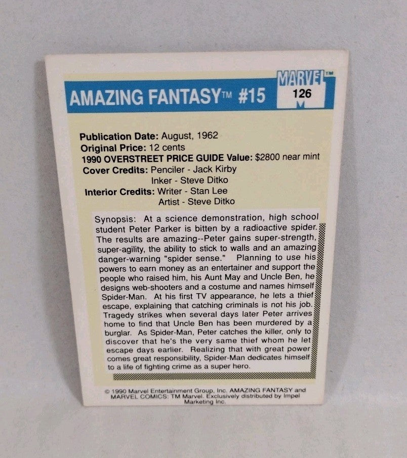Amazing Fantasy #15 (2019) Facsimile Edition Sketch Cover W Original DCastr Art