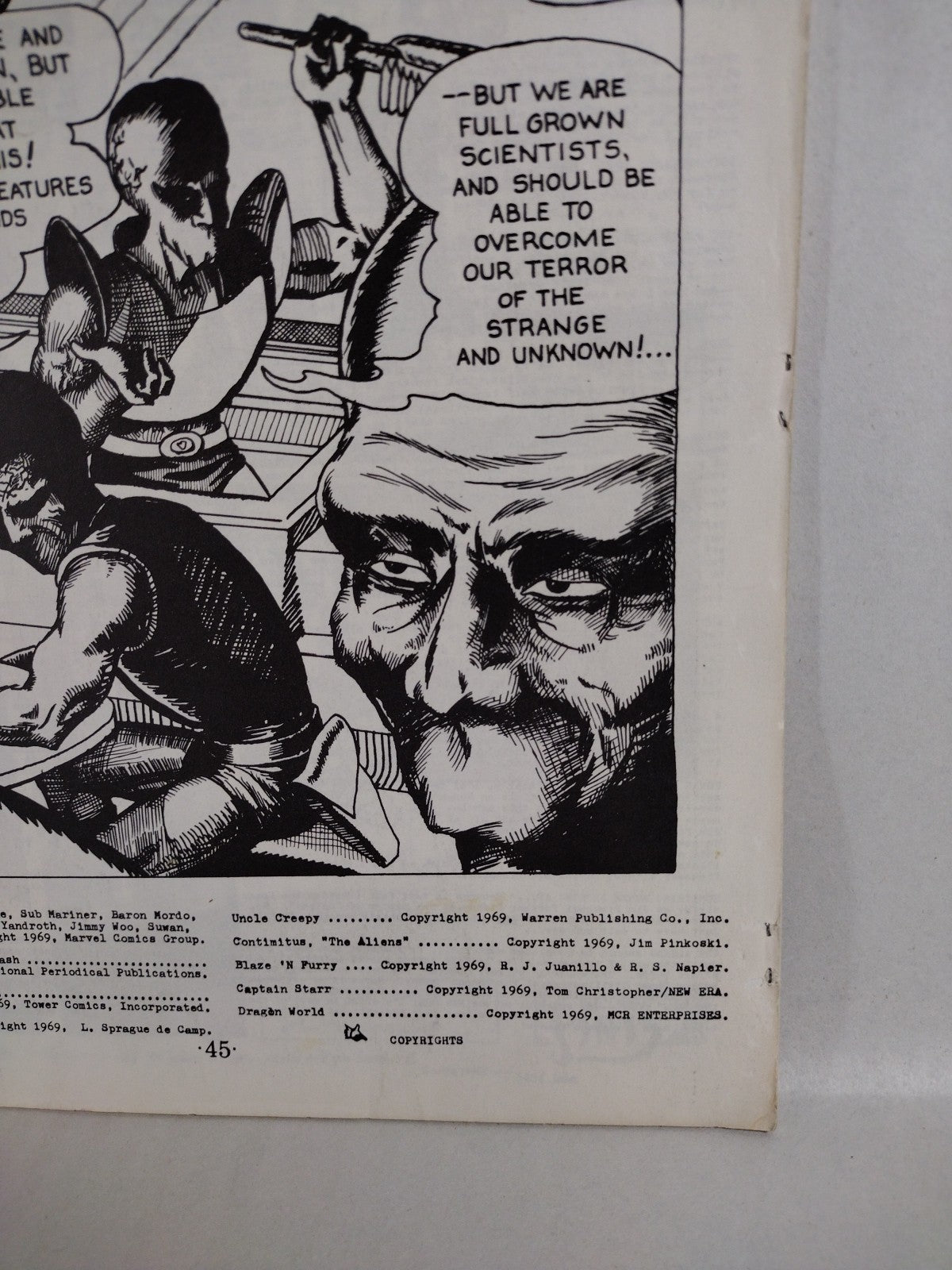 Modern Collector Review #3 (1969) MCR Fanzine Jim Pinkoski Dan Adkins Swipe file
