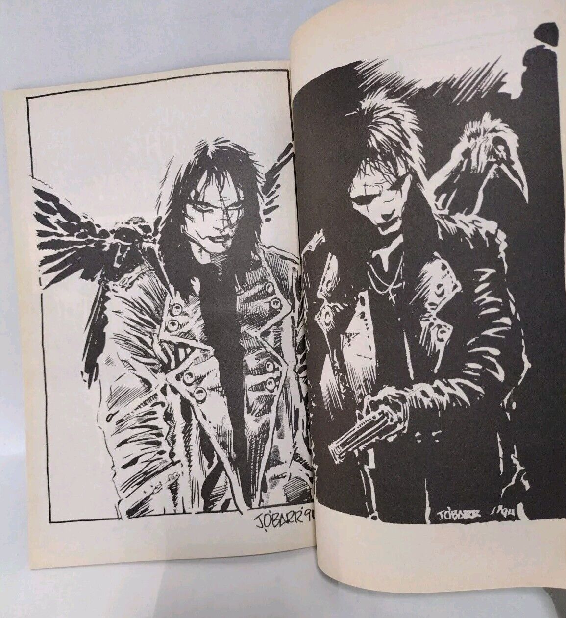 James O'Barr Original Sins #1 (1999) ACG Comic Signed Crow Pin-Up Gallery FN