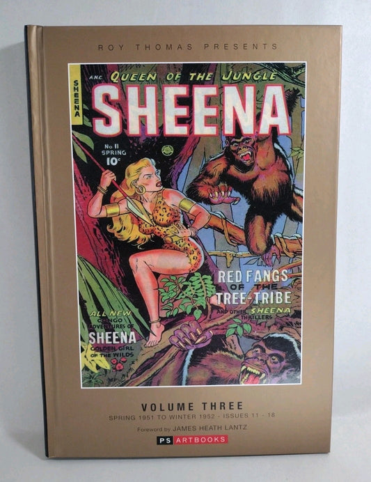 SHEENA JUNGLE QUEEN Vol 3 (2014) PSArtbooks HC Golden Age Comic Rep 11-18 New HC