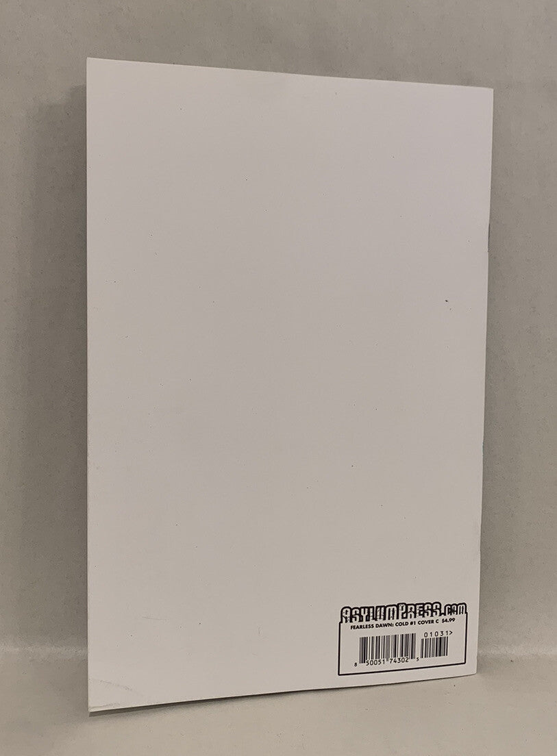 FEARLESS DAWN COLD #1 Blank Sketch Variant Cover Comic W Original Art Dave Castr