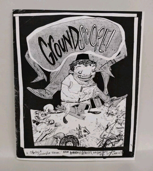 Ground Score (2002) SF Comic Zine Signed Electra Brian Olivera