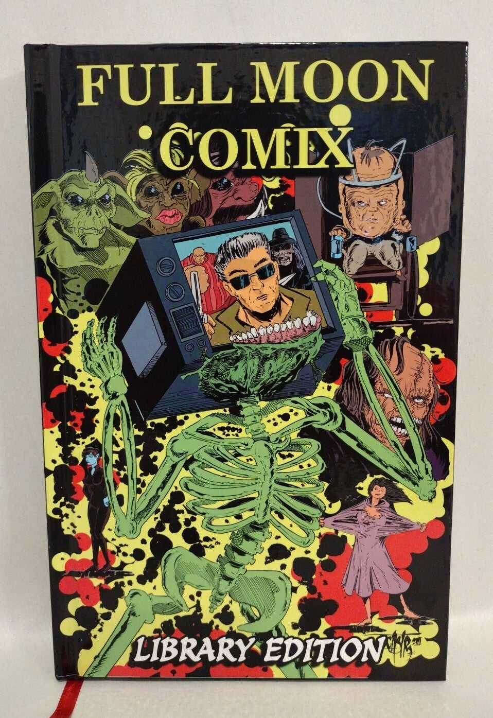 Full Moon Comix Library Edition Custom Bound Comic Hardcover ARG 166 Deadly Ten
