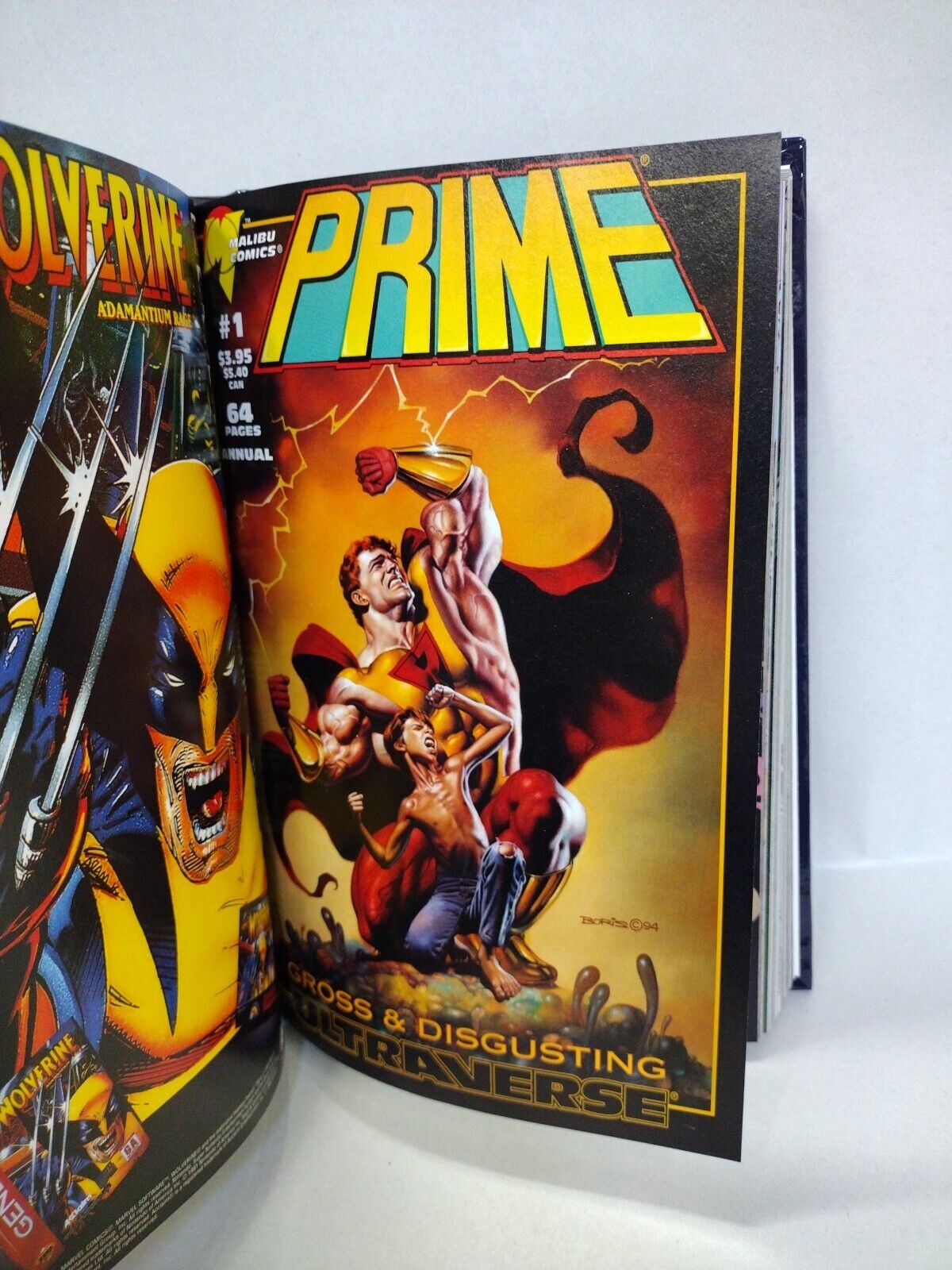 Prime Omnibus (1993) ARG Custom Bound Malibu Comics HC #1-26 Hulk Cap Annual+