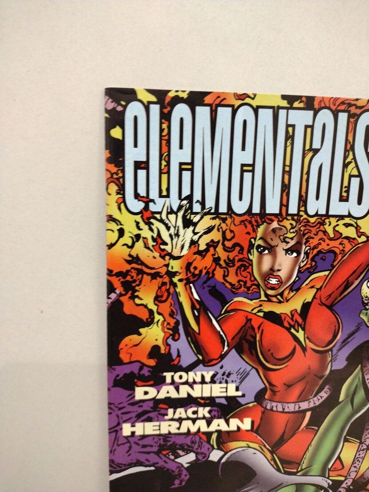 Elementals #1 2 (1996) Comico Birth Of A Supernation Tony Daniel Comic Set VF-NM