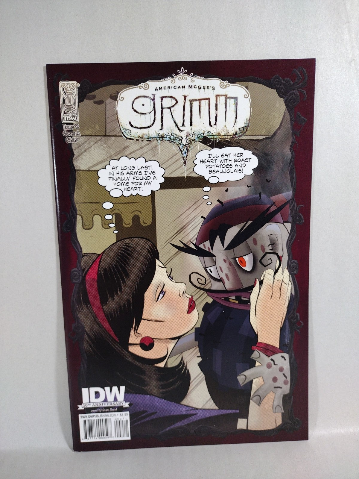 American Mcgee Grimm 1 2 3 4 (2009) IDW Comic lot  Bond MacPherson VF-NM