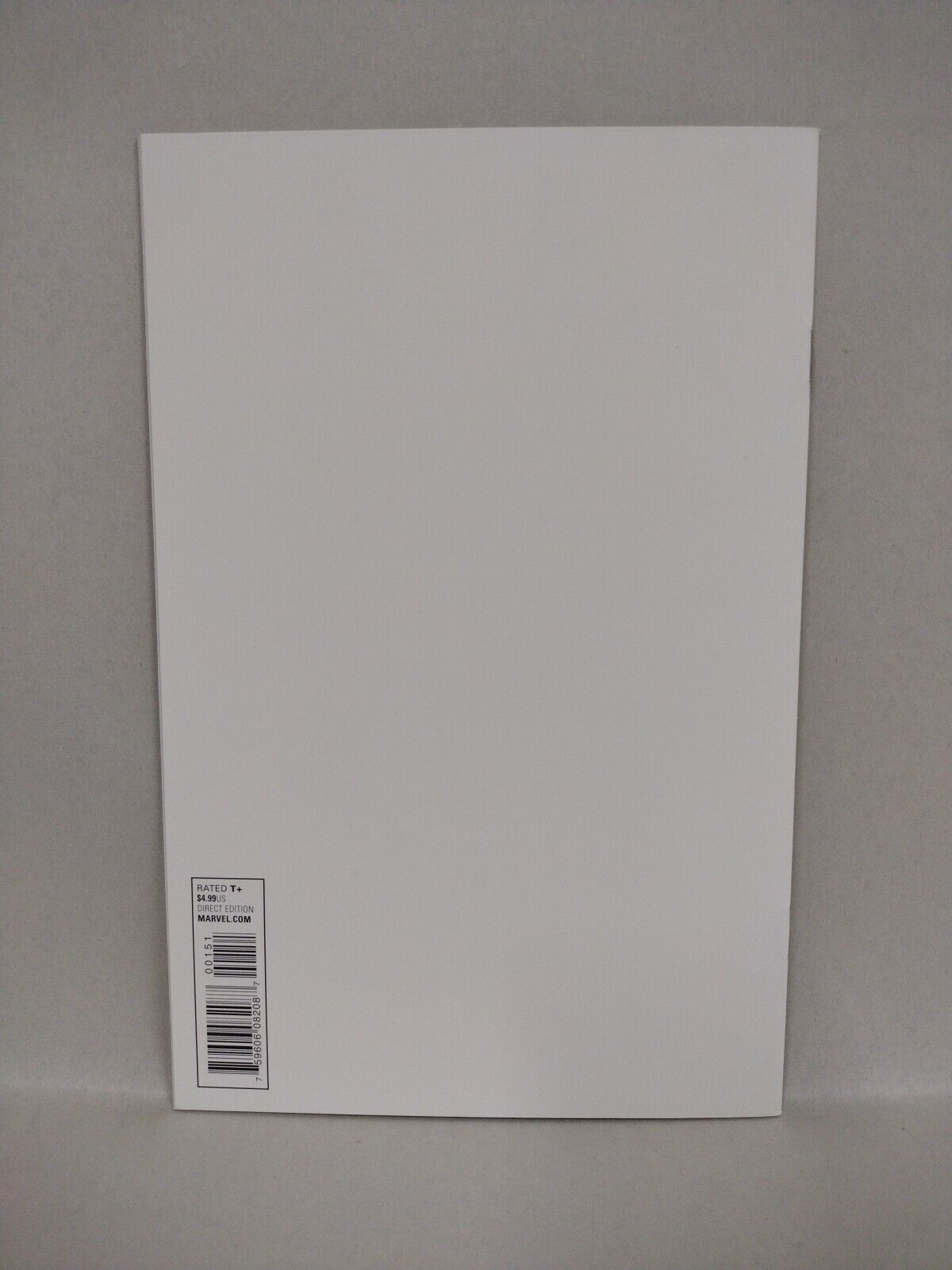 Civil War #1 (2015) Marvel Comic Blank Sketch Variant Cover NM Secret Wars